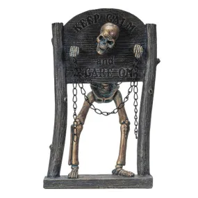 10.5" Skeleton Statue - Pillory