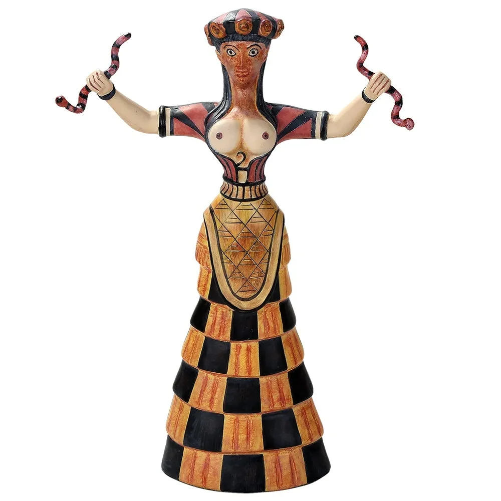 10.75" Cretan Snake Goddess