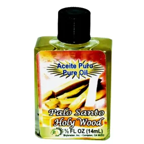 1/2 oz Brybradan Spiritual Oil - Pure Palo Santo (Holy Wood)