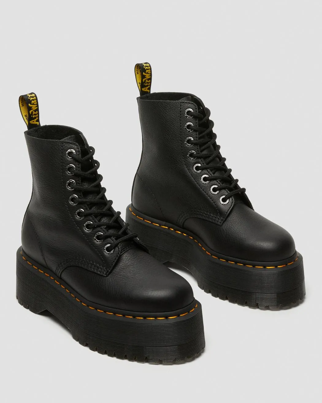 1460 Pascal Max Black Pisa Platform Boots