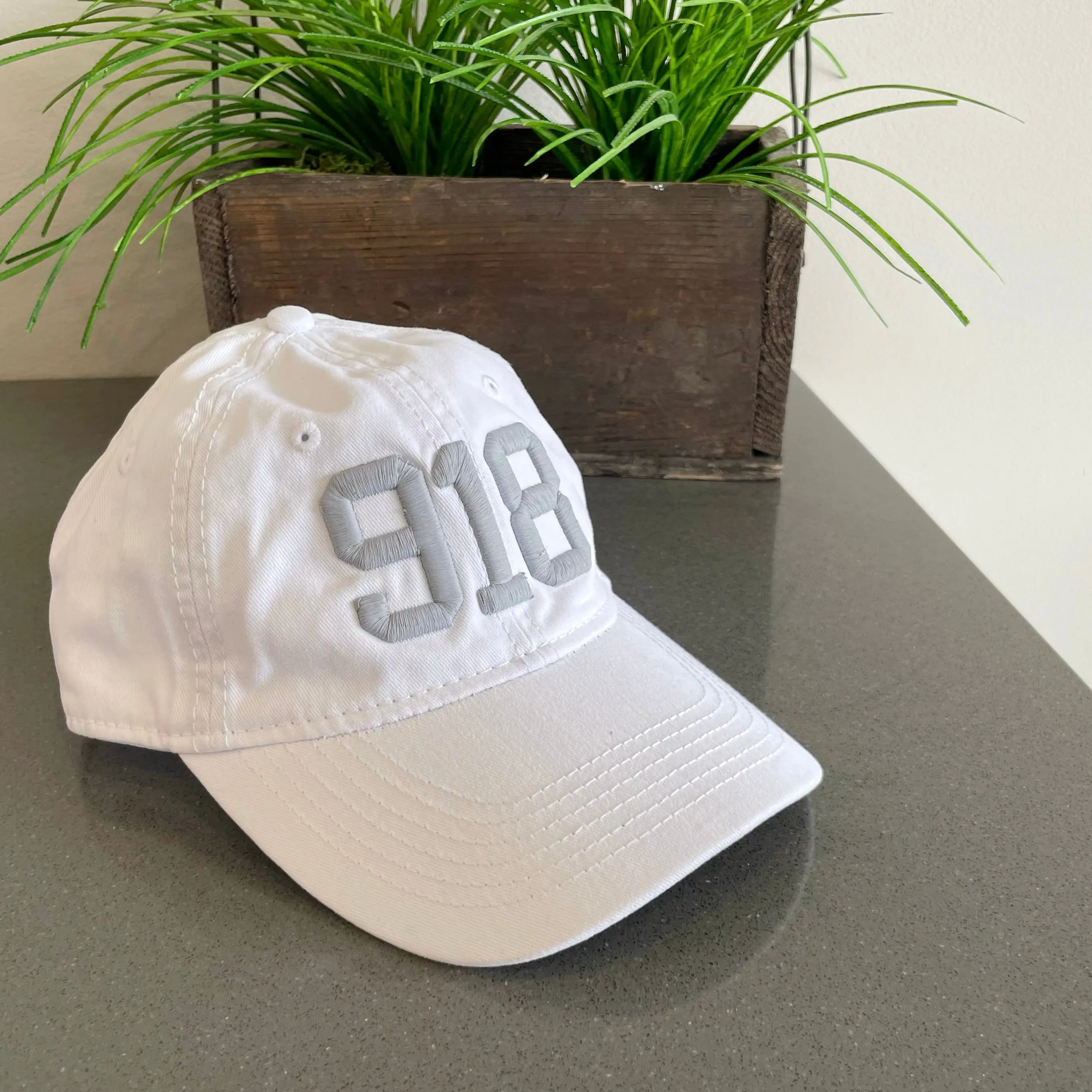 918 Cap White