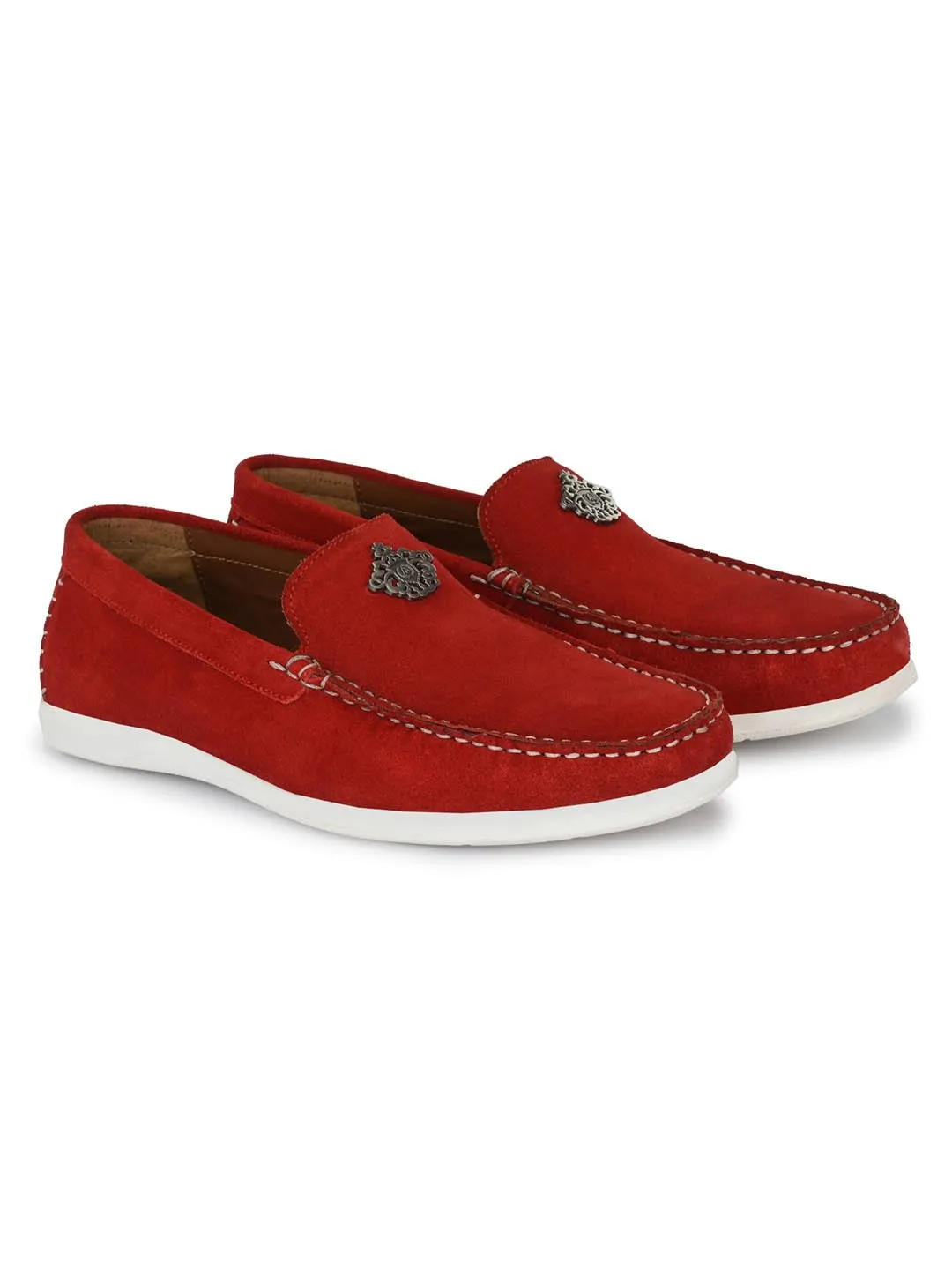 Alberto Torresi Occasional Wear Genuine Suede Leather Loafers For Men