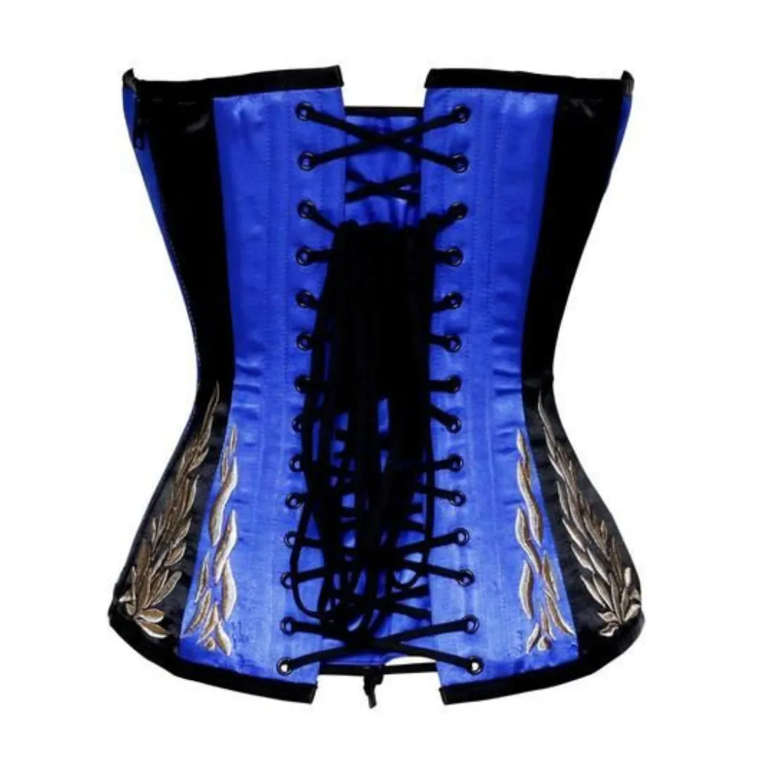 Amber Blue Flame Corset