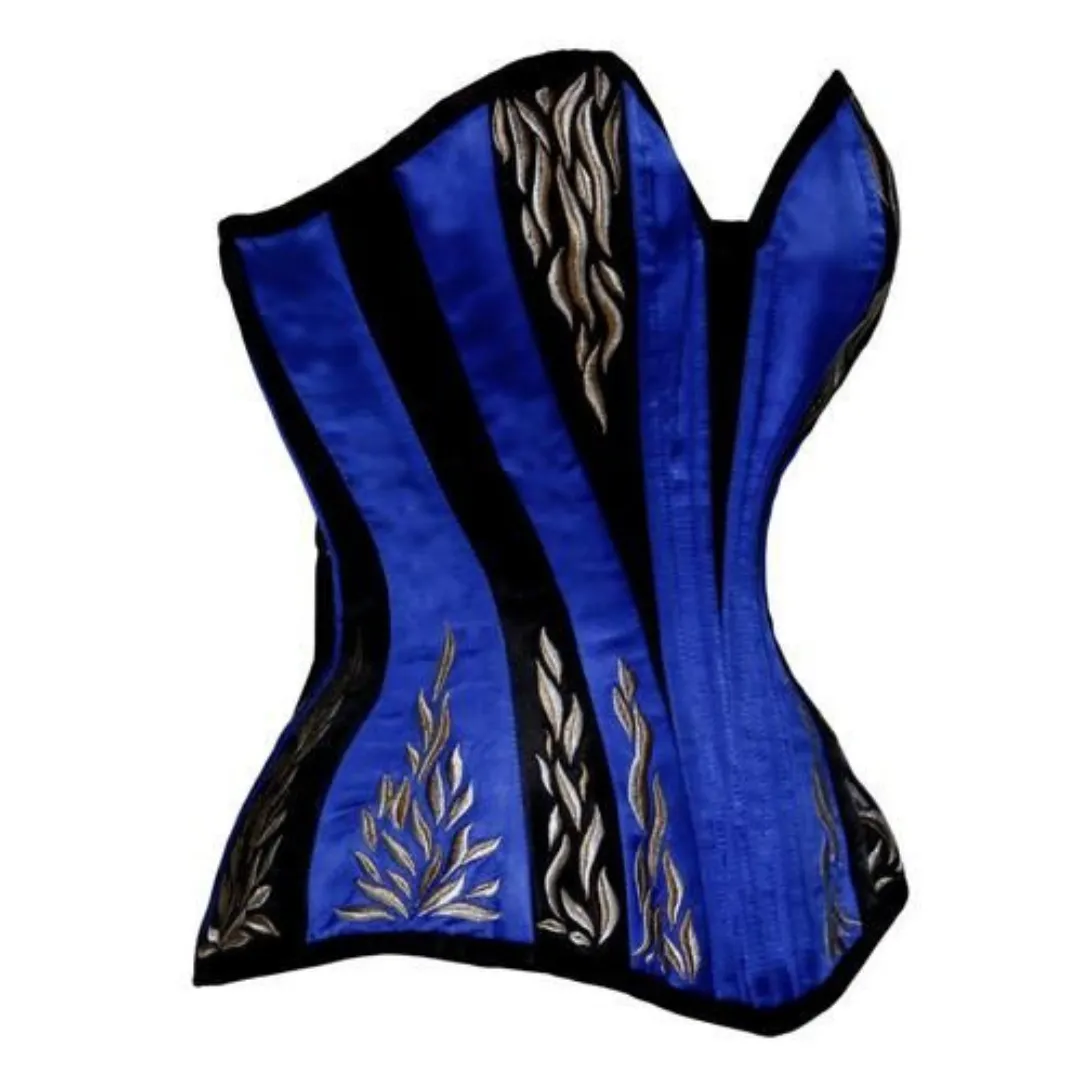 Amber Blue Flame Corset