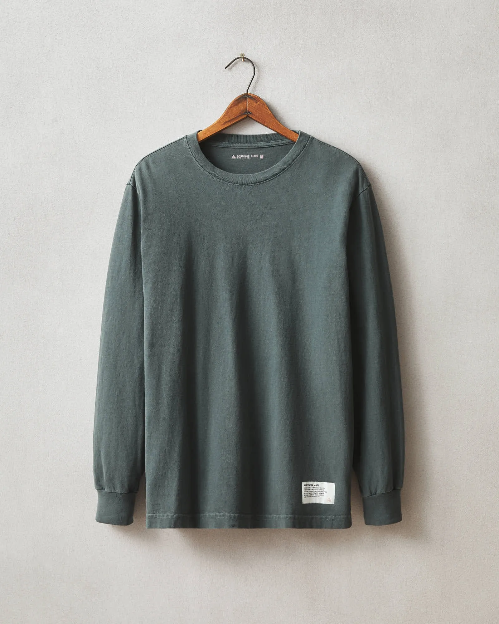 American Vintage Long Sleeve Tee - Balsam