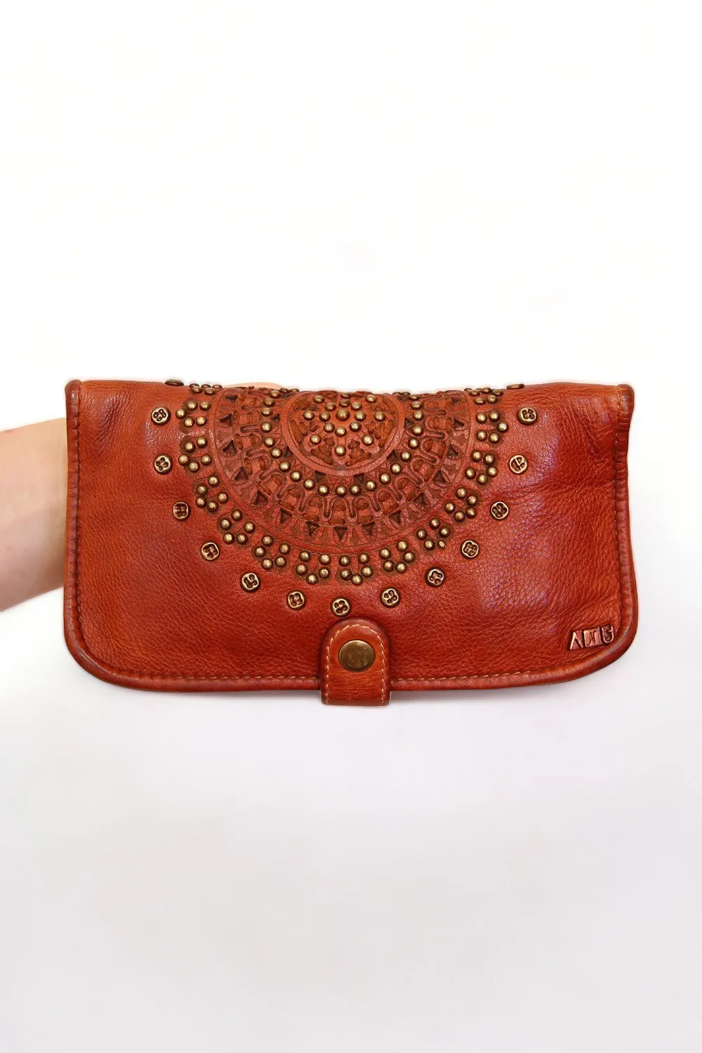 ART N' VINTAGE SEDONA WALLET TAN