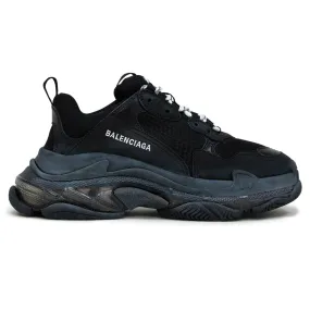 Balenciaga Triple S Sneaker Triple Black Clear Sole (W)