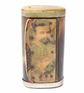 Bavarian Ludwig II Stag Horn Snuff Box