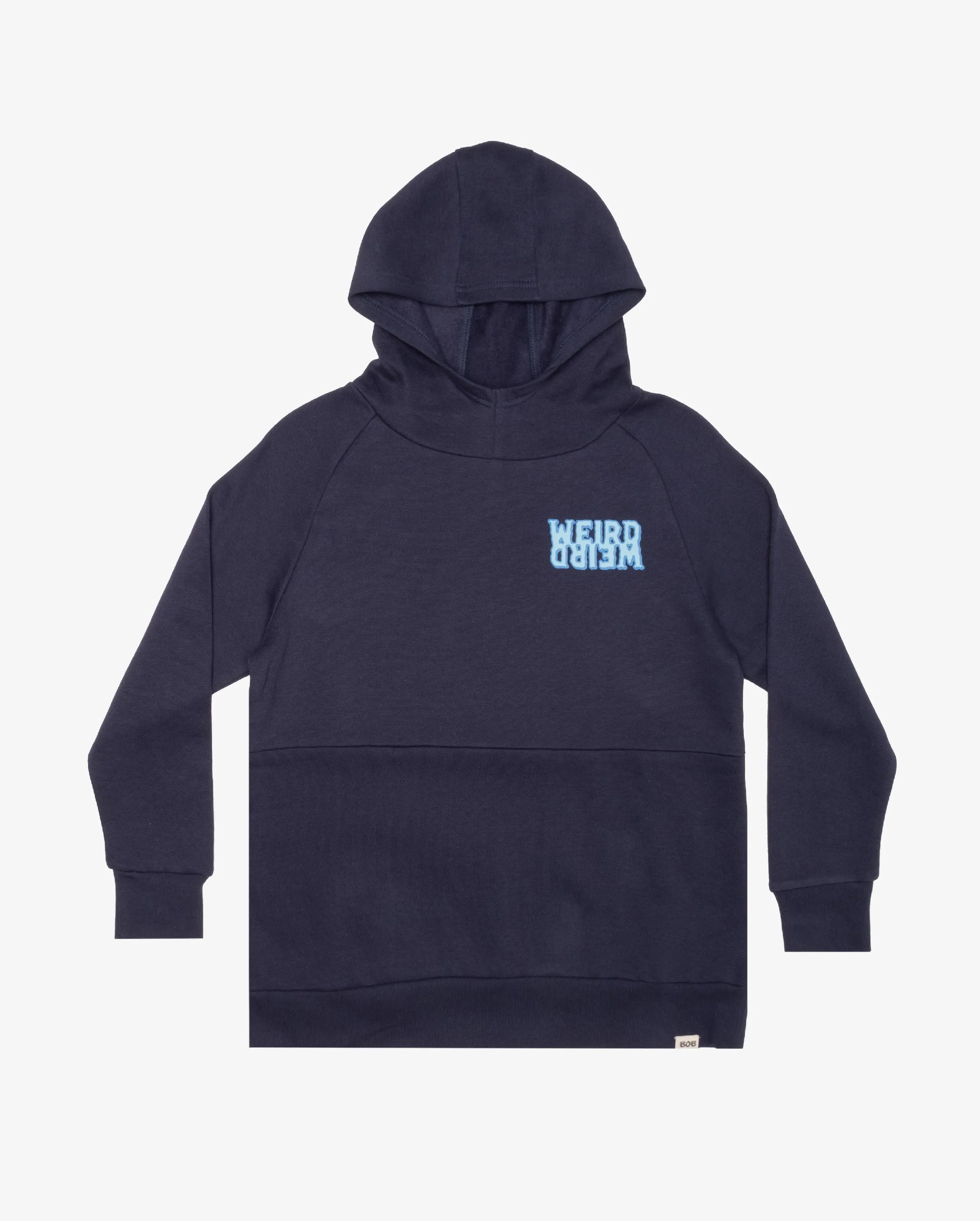 BOB Weird Navy Fleece Hood