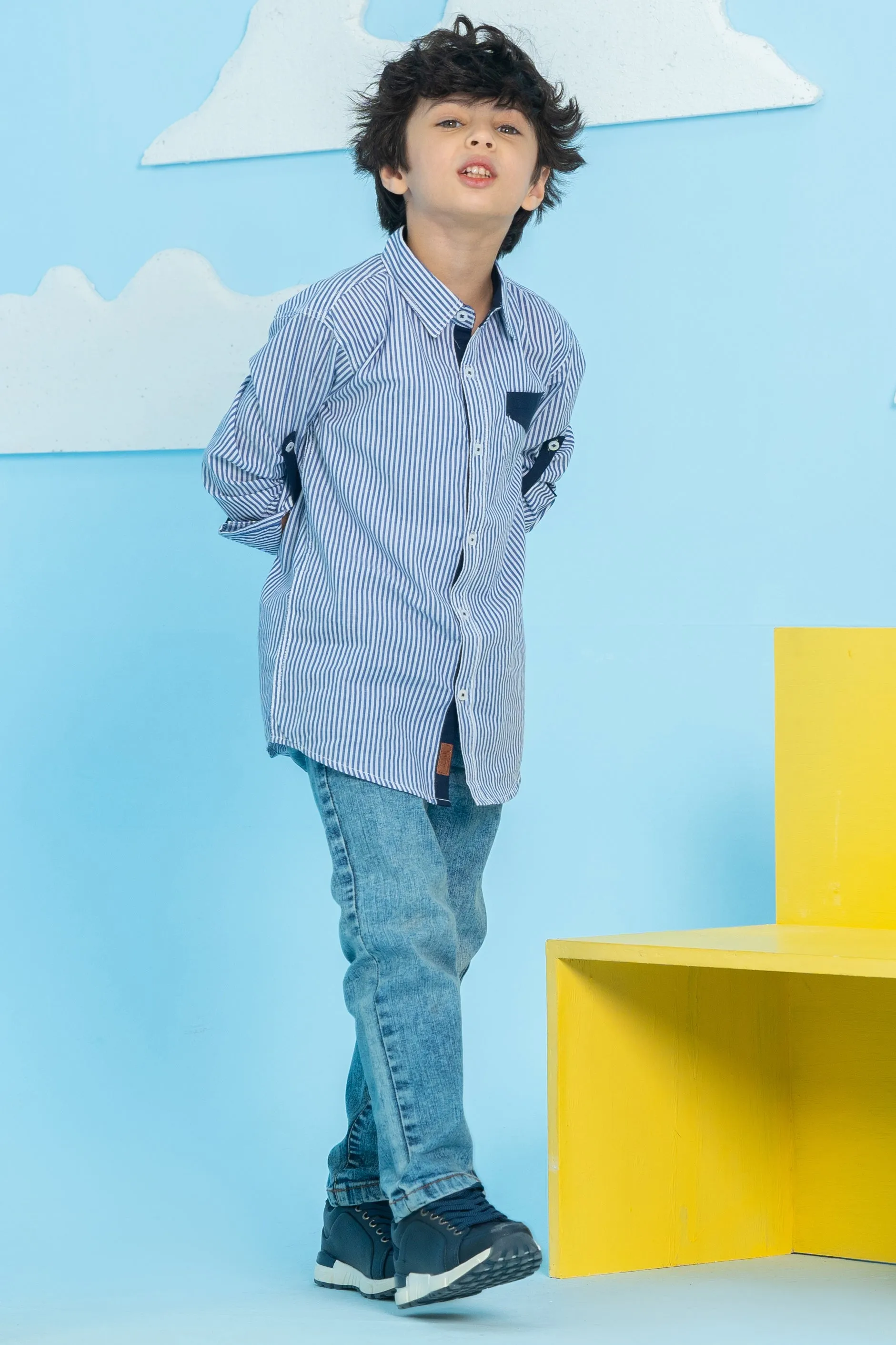 Boys MARWAN Cotton Casual Shirt