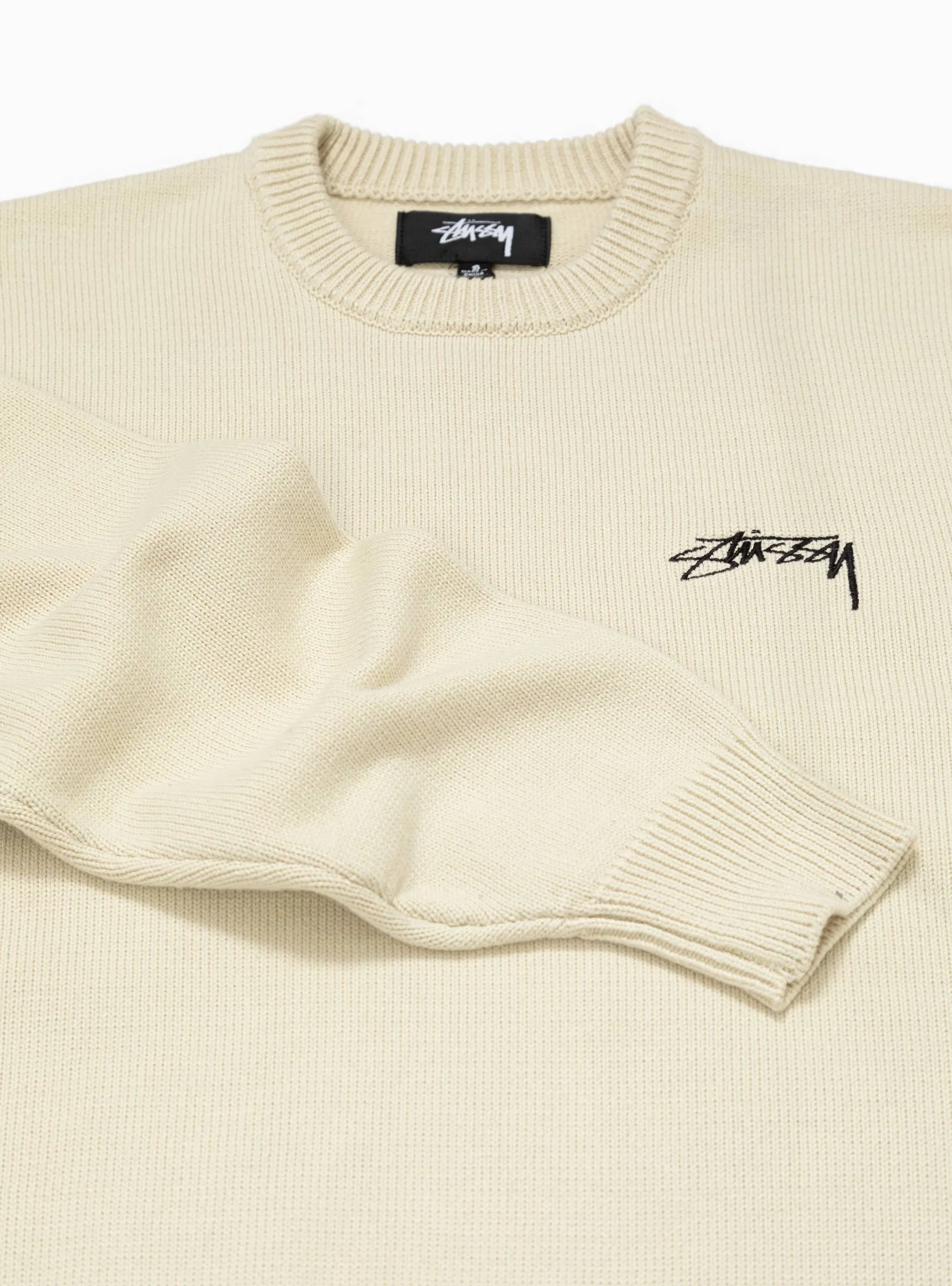 Care Label Sweater Natural