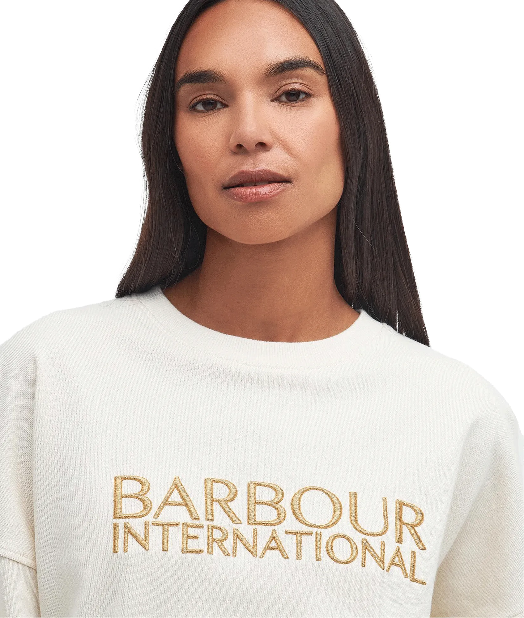 Carla Logo Sweatshirt - Cream