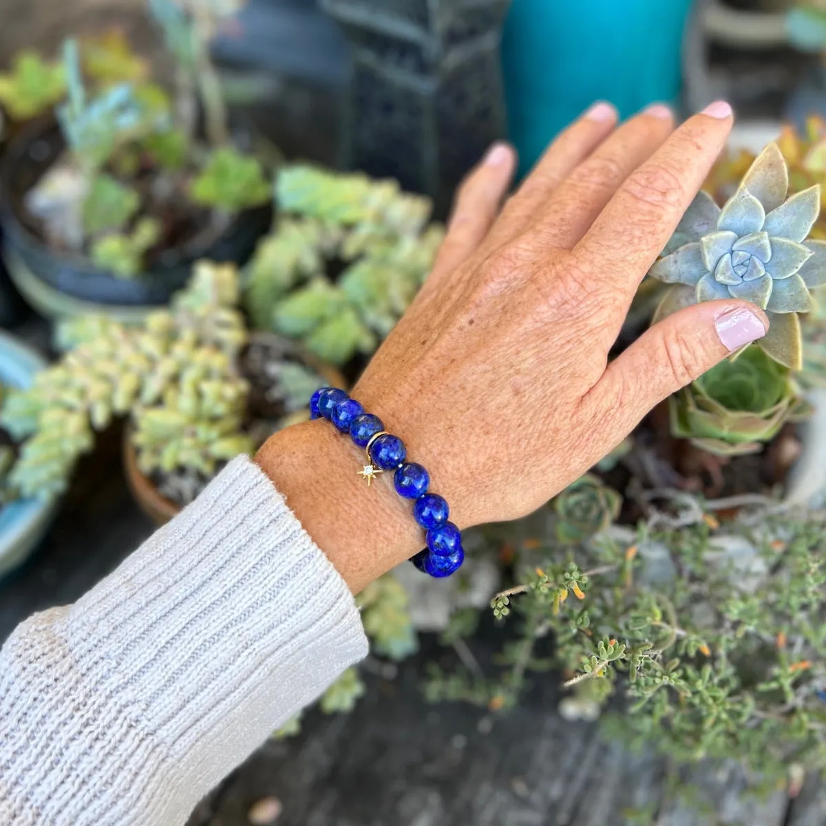 Celebration of Light Lapis Lazuli Bracelet