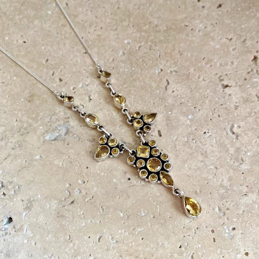 Citrine Necklace - Belle