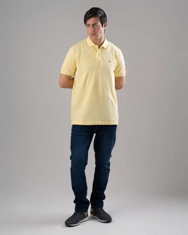 CLASSIC FIT PIQUE POLO SHIRT - HUMSY