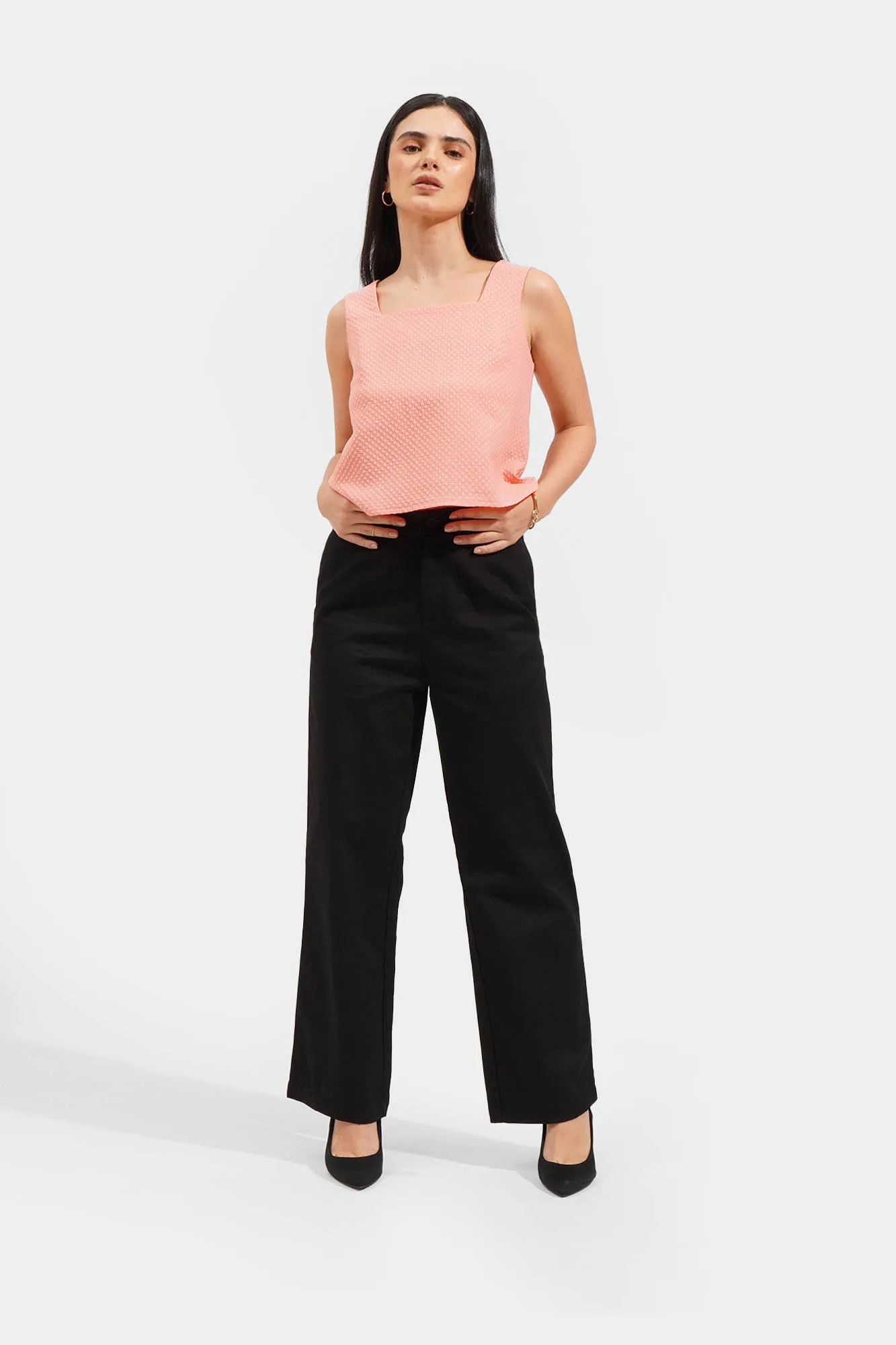 Closet Staples Pleated Straight Pants