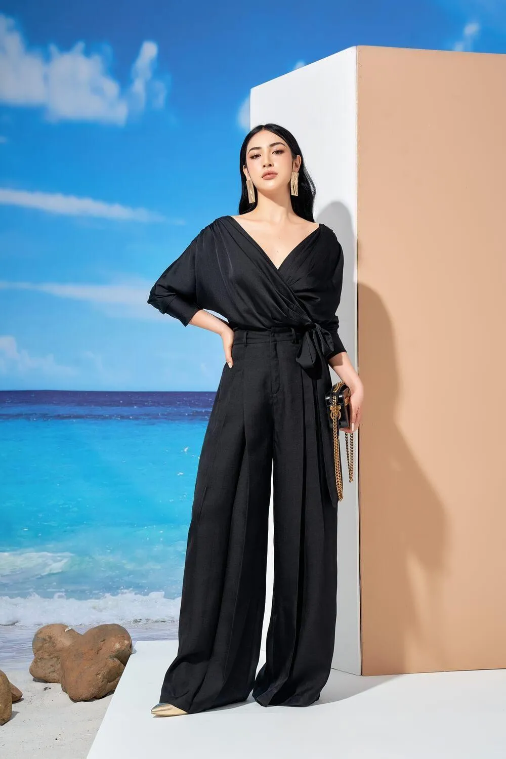 Dalia Wide Legs Pants