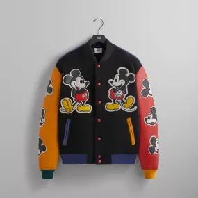 Disney | Kith for Mickey & Friends Wool Varsity Jacket - Black