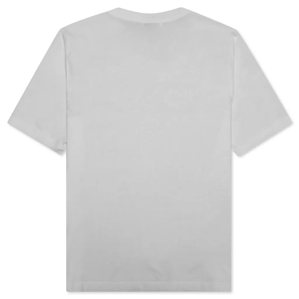 Embroidered T-Shirt - Optic White