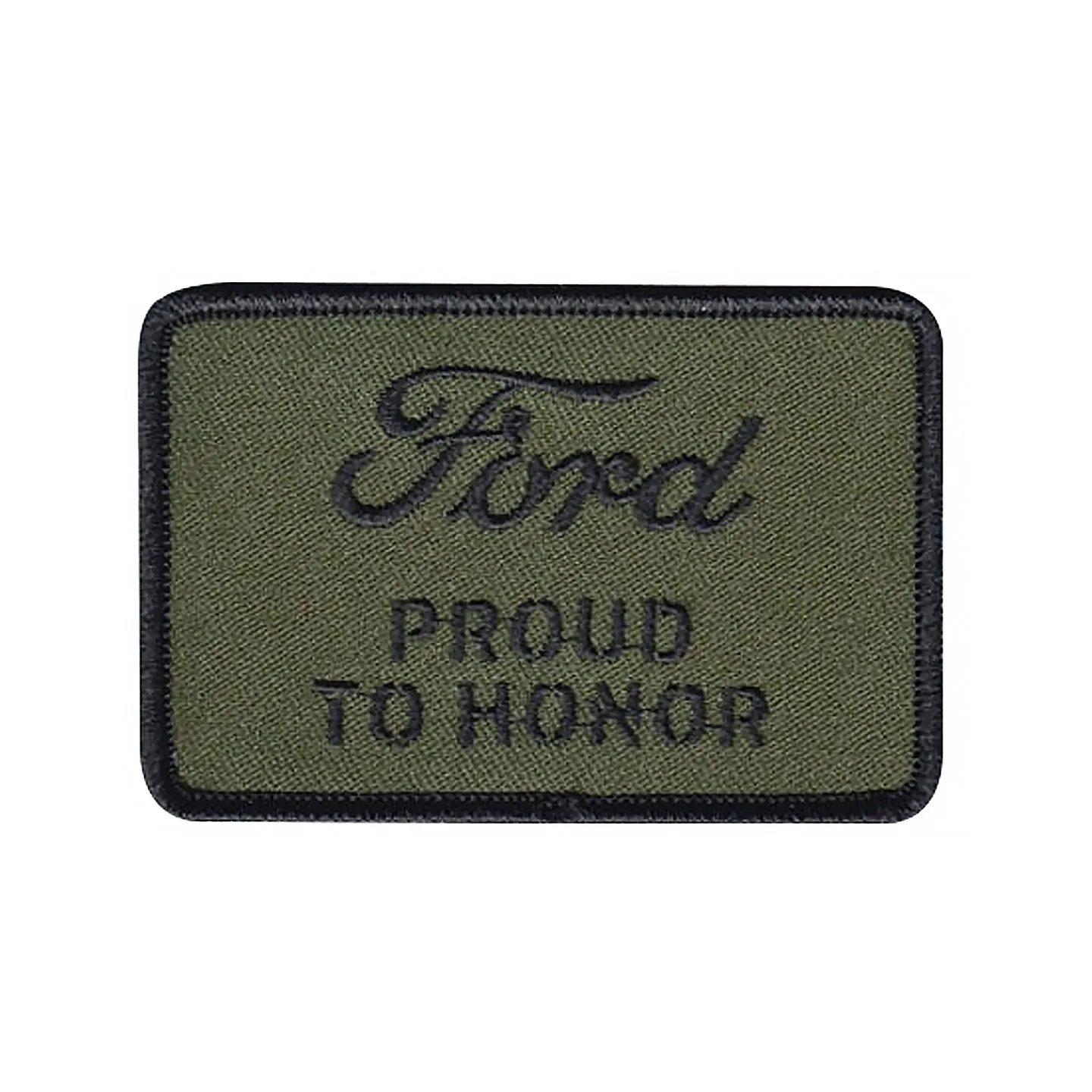 Ford Proud To Honor Green Insignia Patch