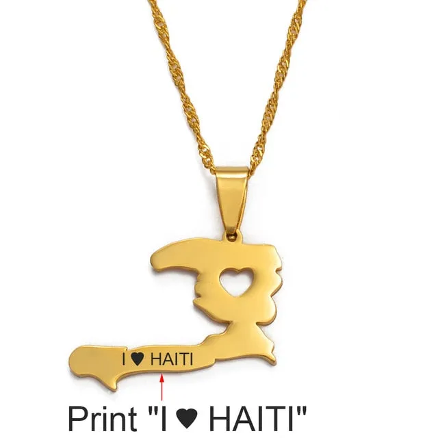 Heart Haiti Necklace