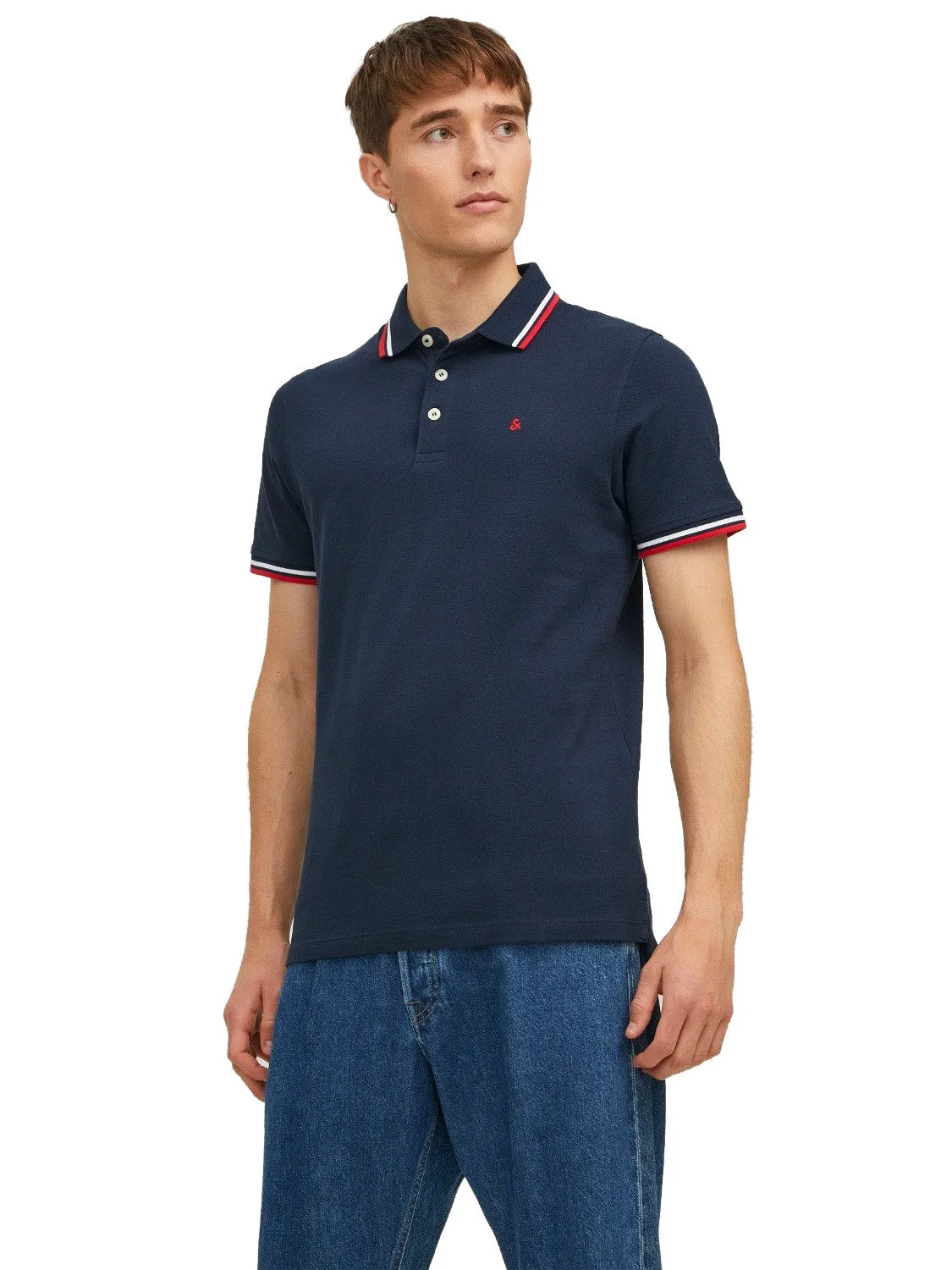 Jack & Jones 'Paulos' Pique Polo T-Shirt