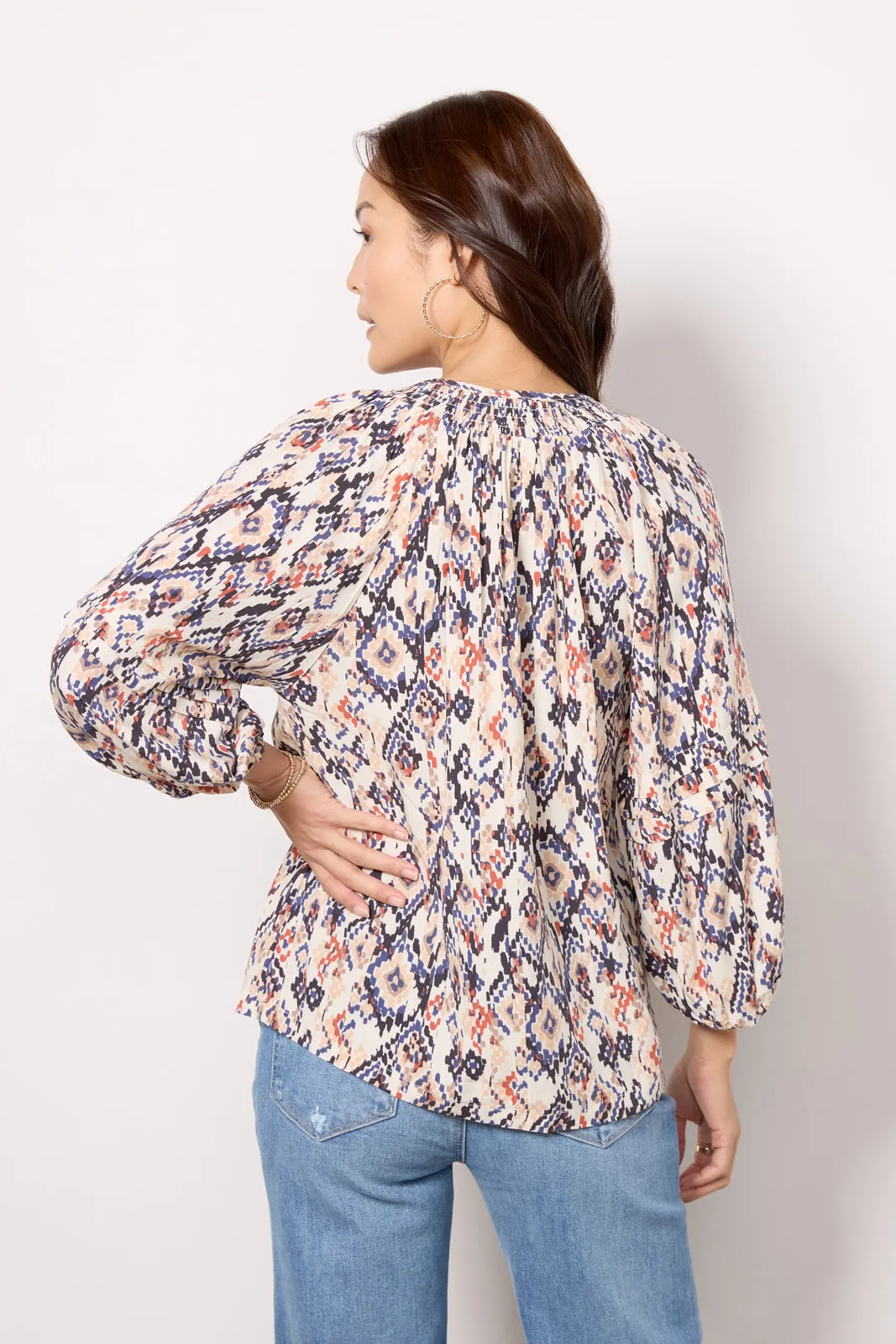 Layla Ikat Blouse