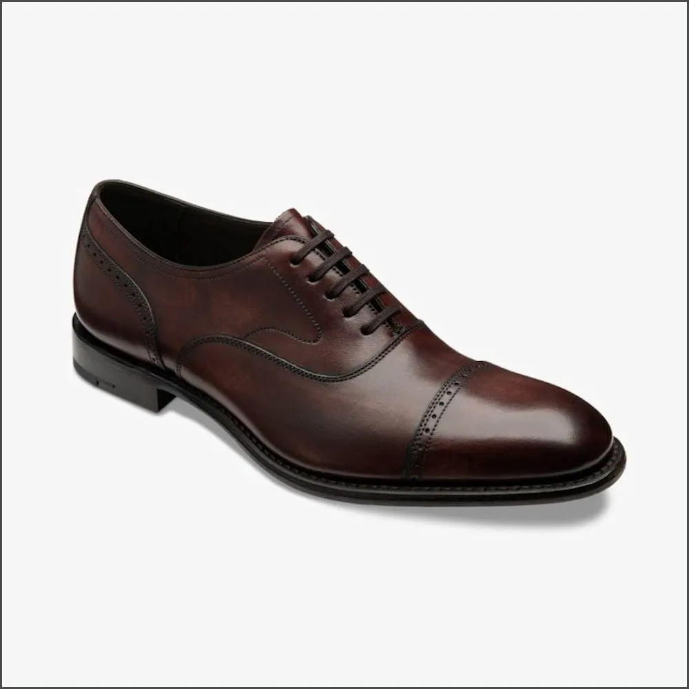 Loake Hughes Burgundy Semi-brouge*