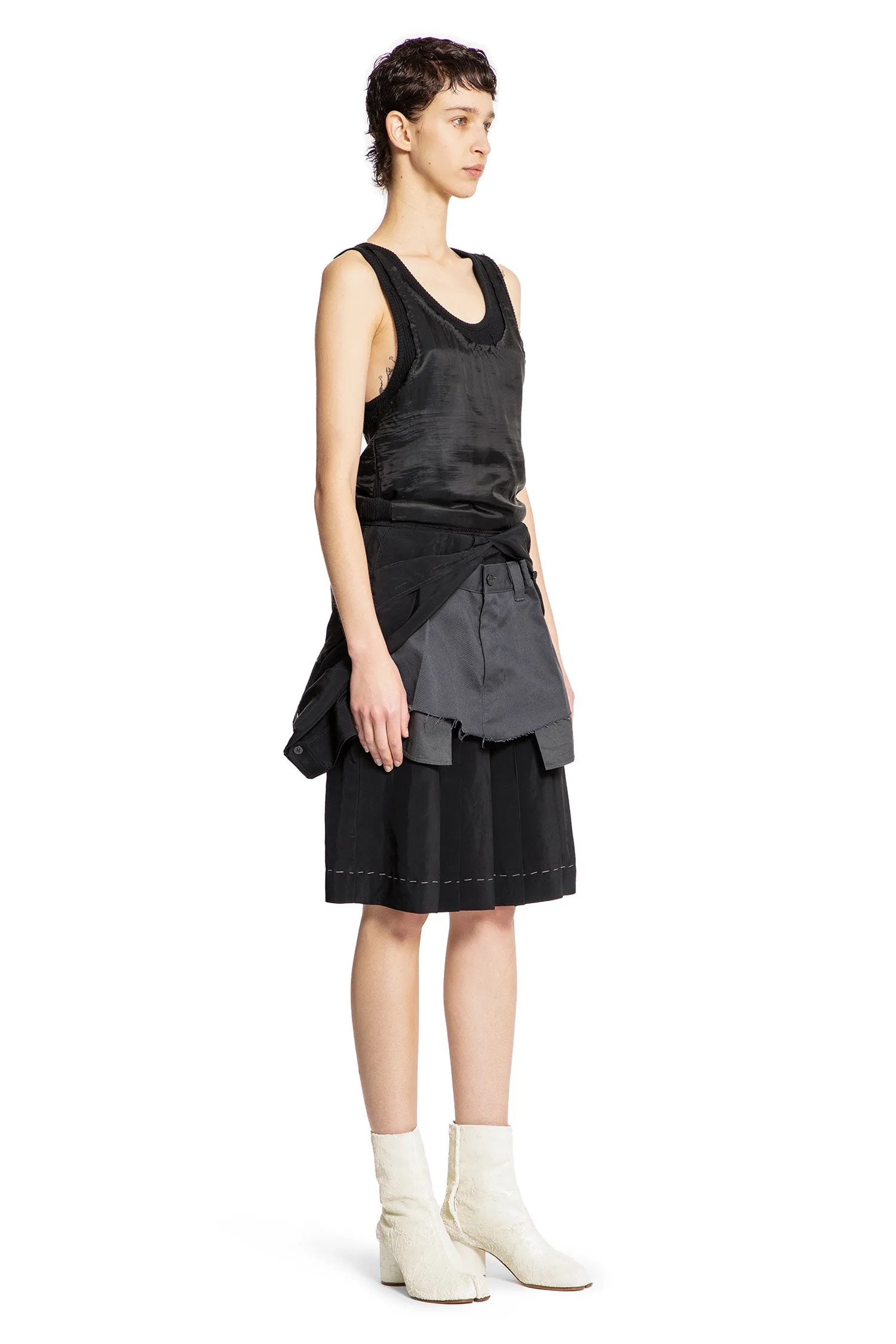 MAISON MARGIELA WOMAN BLACK DRESSES