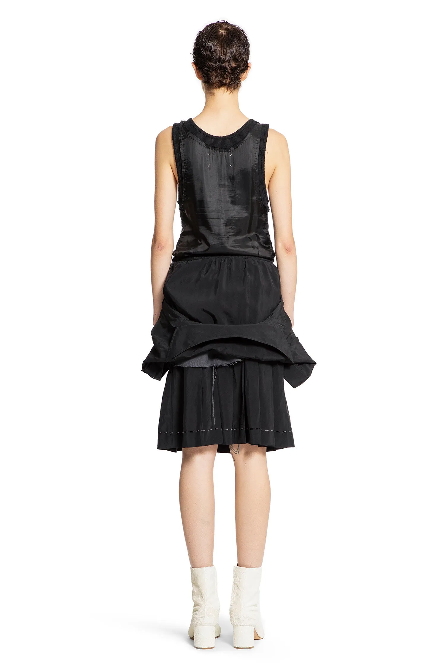 MAISON MARGIELA WOMAN BLACK DRESSES