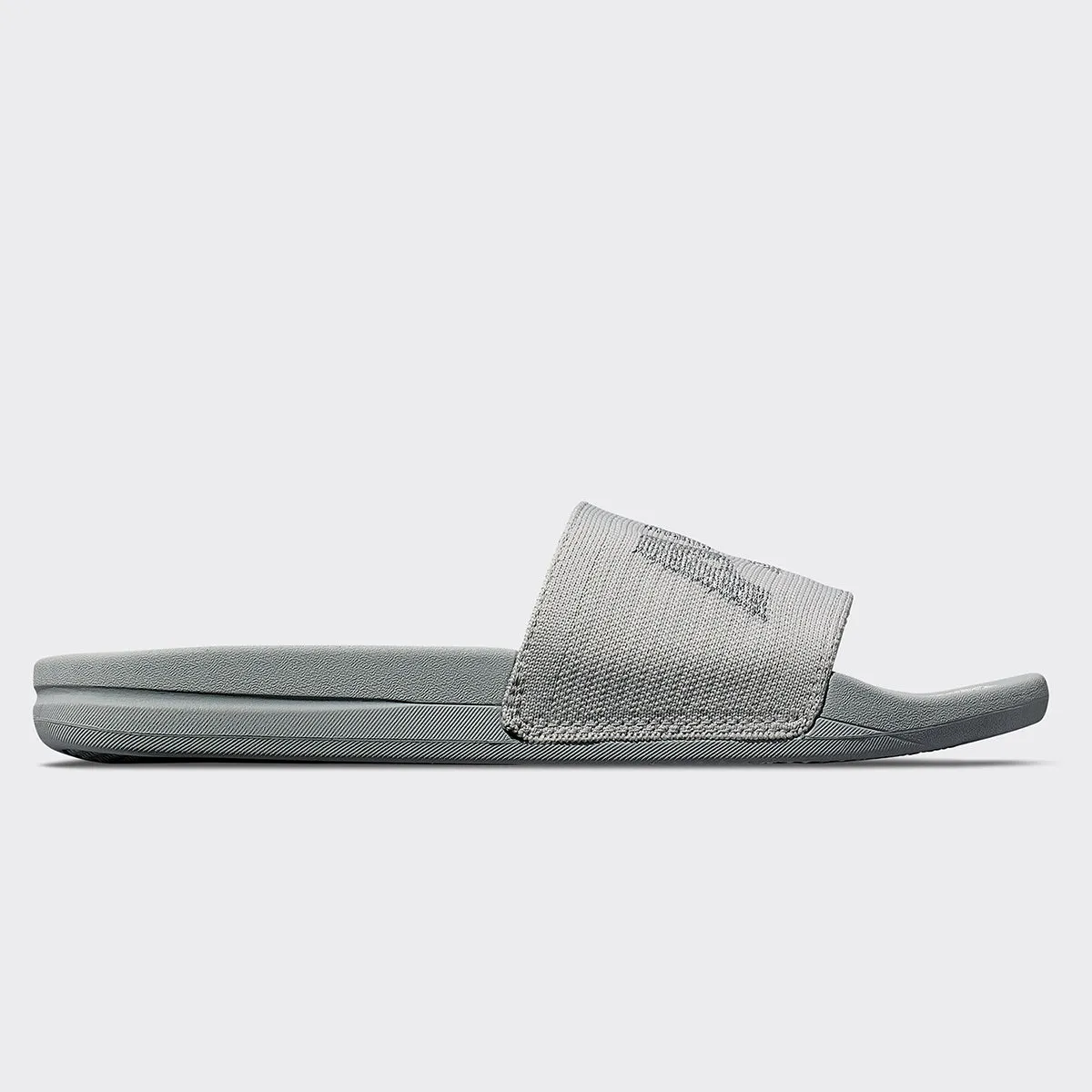 Men's Big Logo TechLoom Slide Steel Grey / Reflective Silver