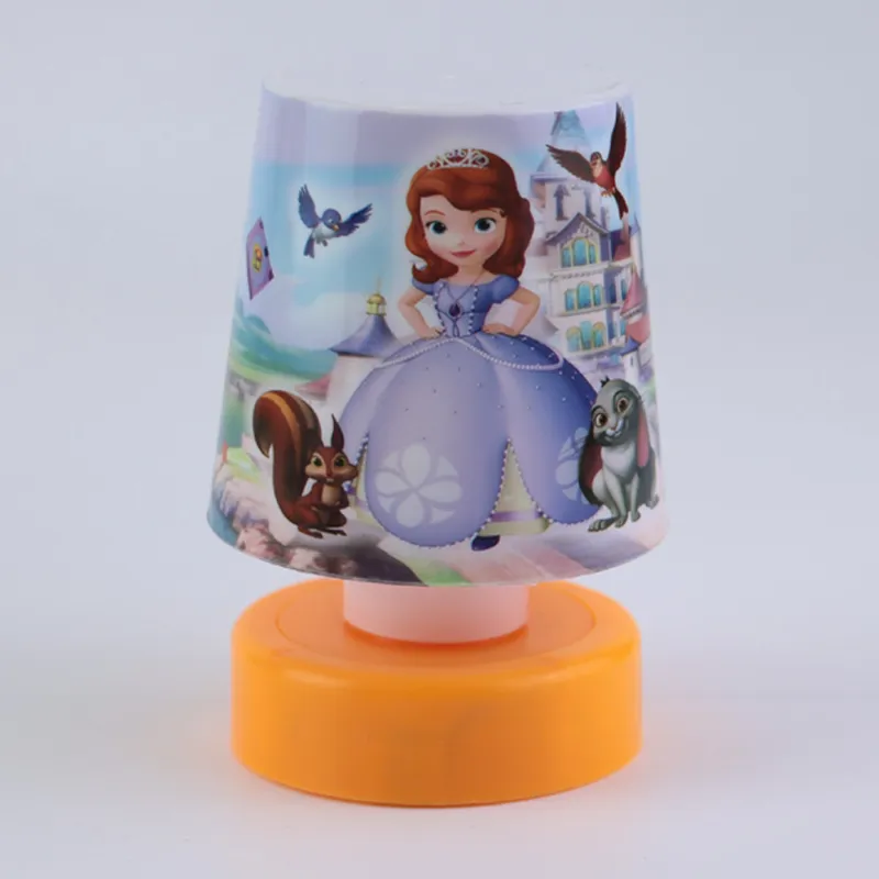 Mini Touch Lamp Kids Gift Cartoon Mini Small Pat Table Light