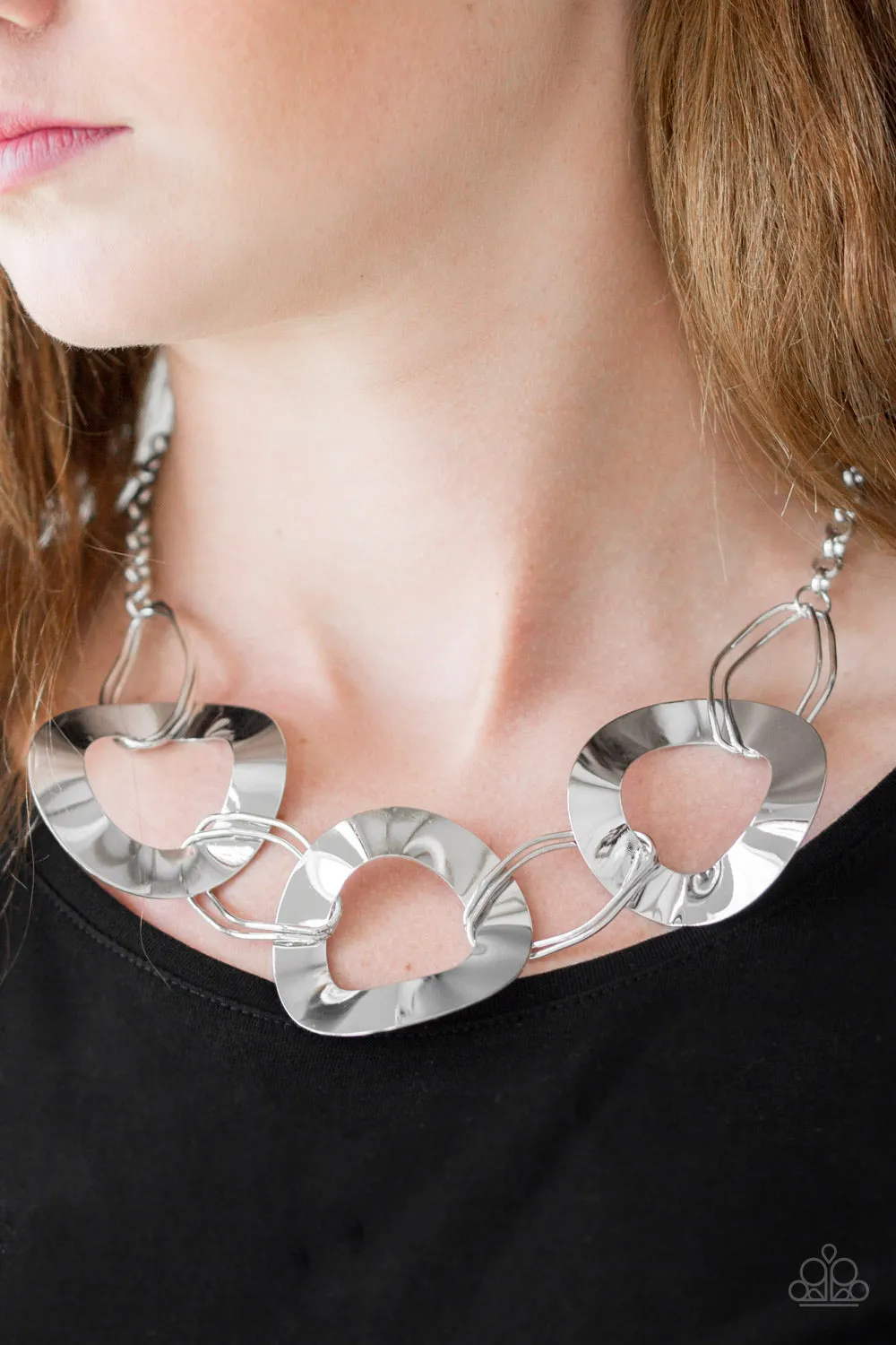 Modern Mechanics Silver-Necklace