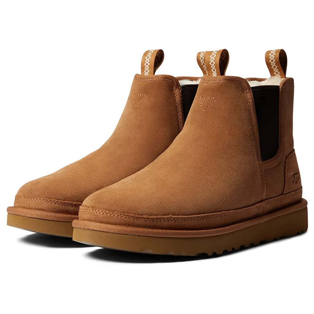 Neumel Leather Textile Men's Chelsea Boots