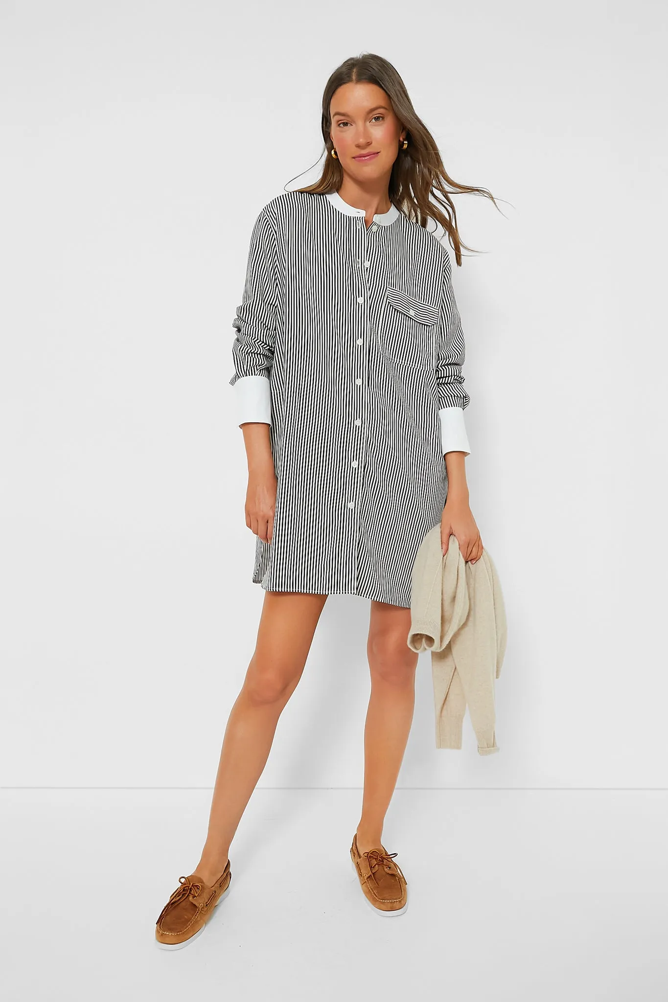 Noir Dao Shirt Dress