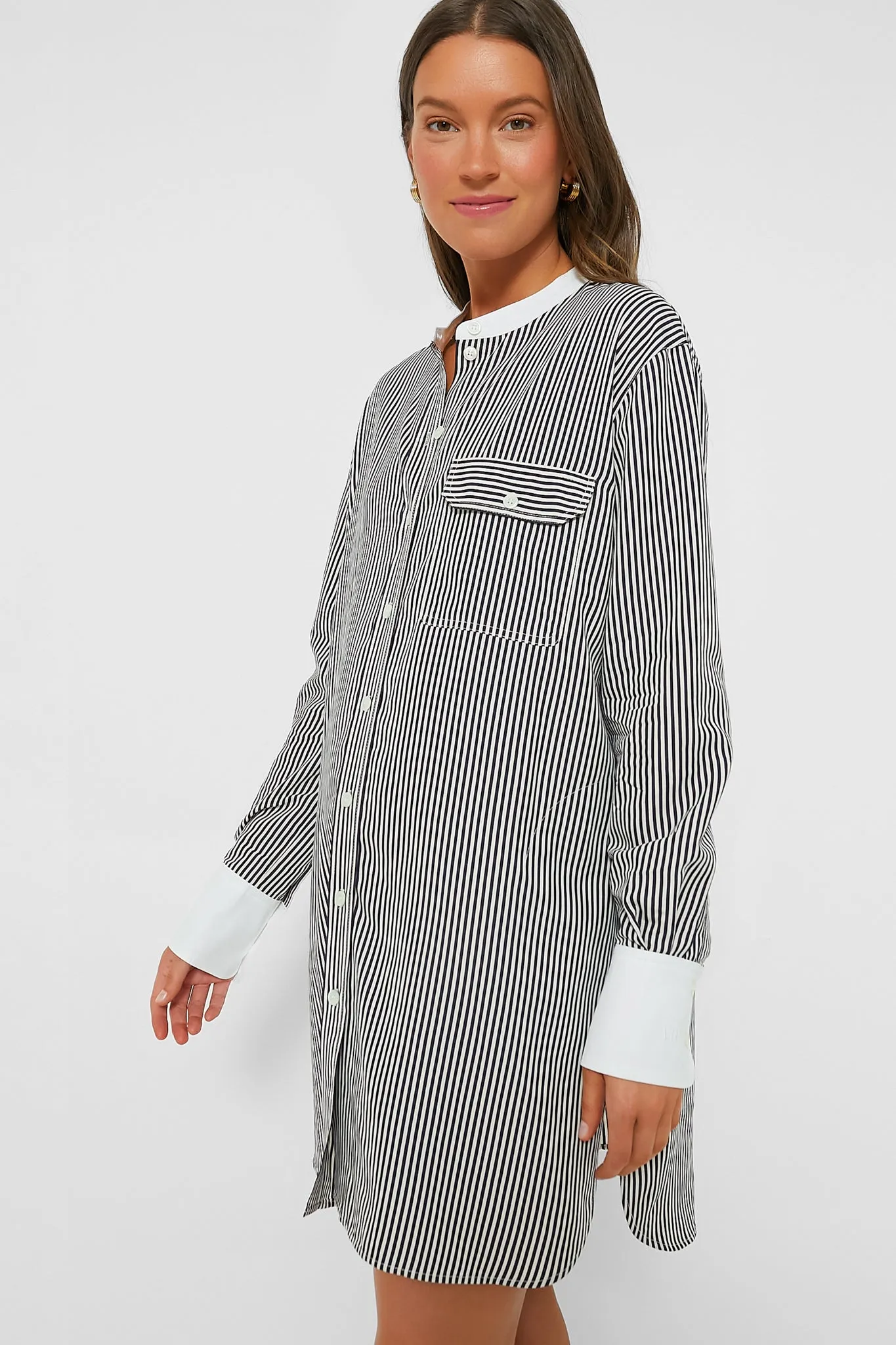 Noir Dao Shirt Dress