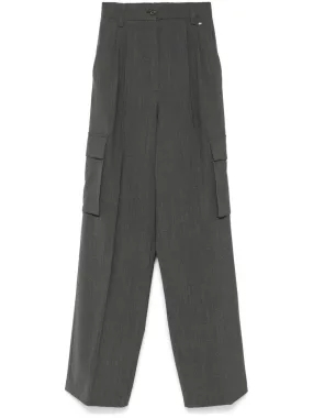 PLEATED TROUSERS