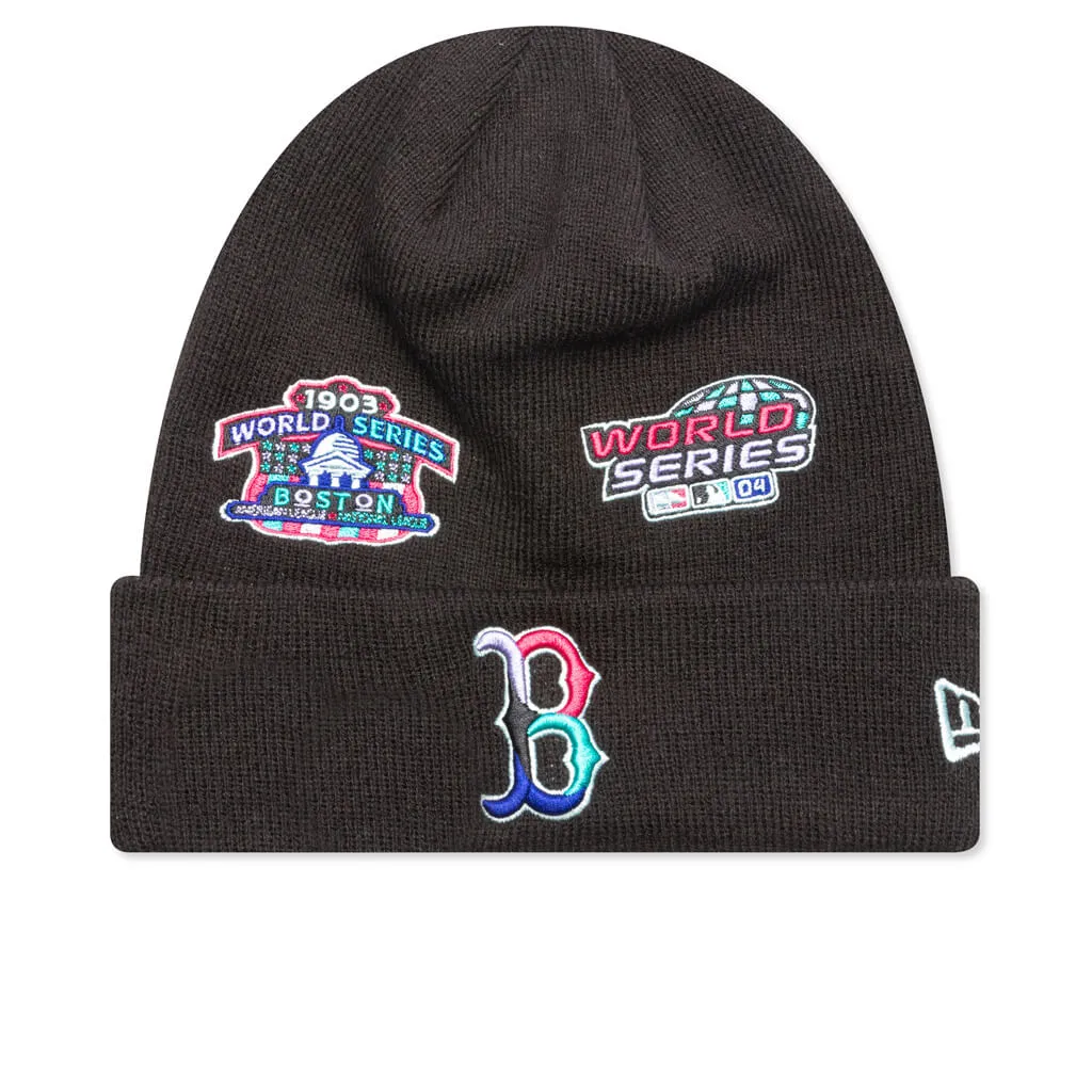 Polar Lights Knit Beanie - Boston Red Sox