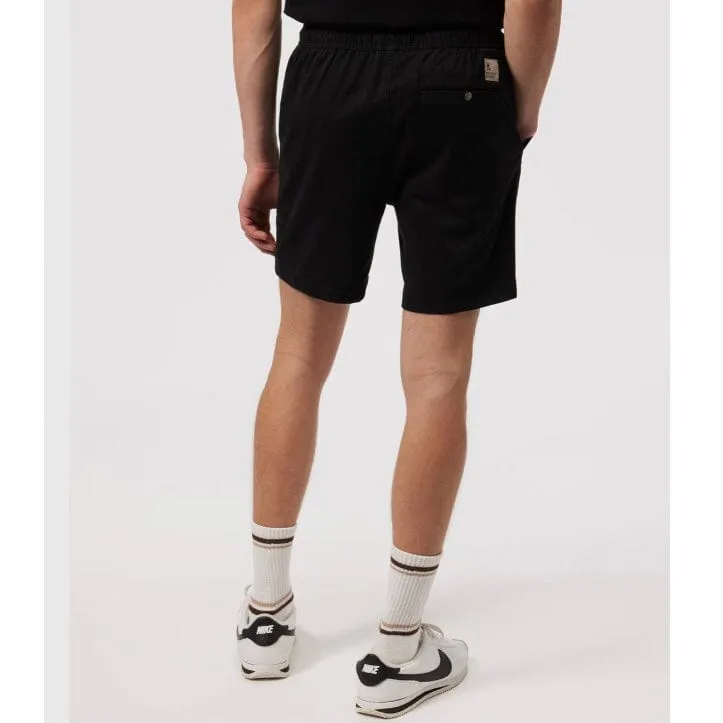 Psycho Bunny Willis Stretch Tencel Short (Black) B6R239Y1WB