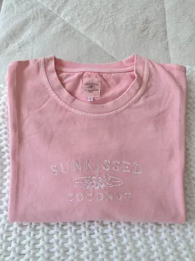 Sunkissedcoconut Vintage Embroider Logo Tee