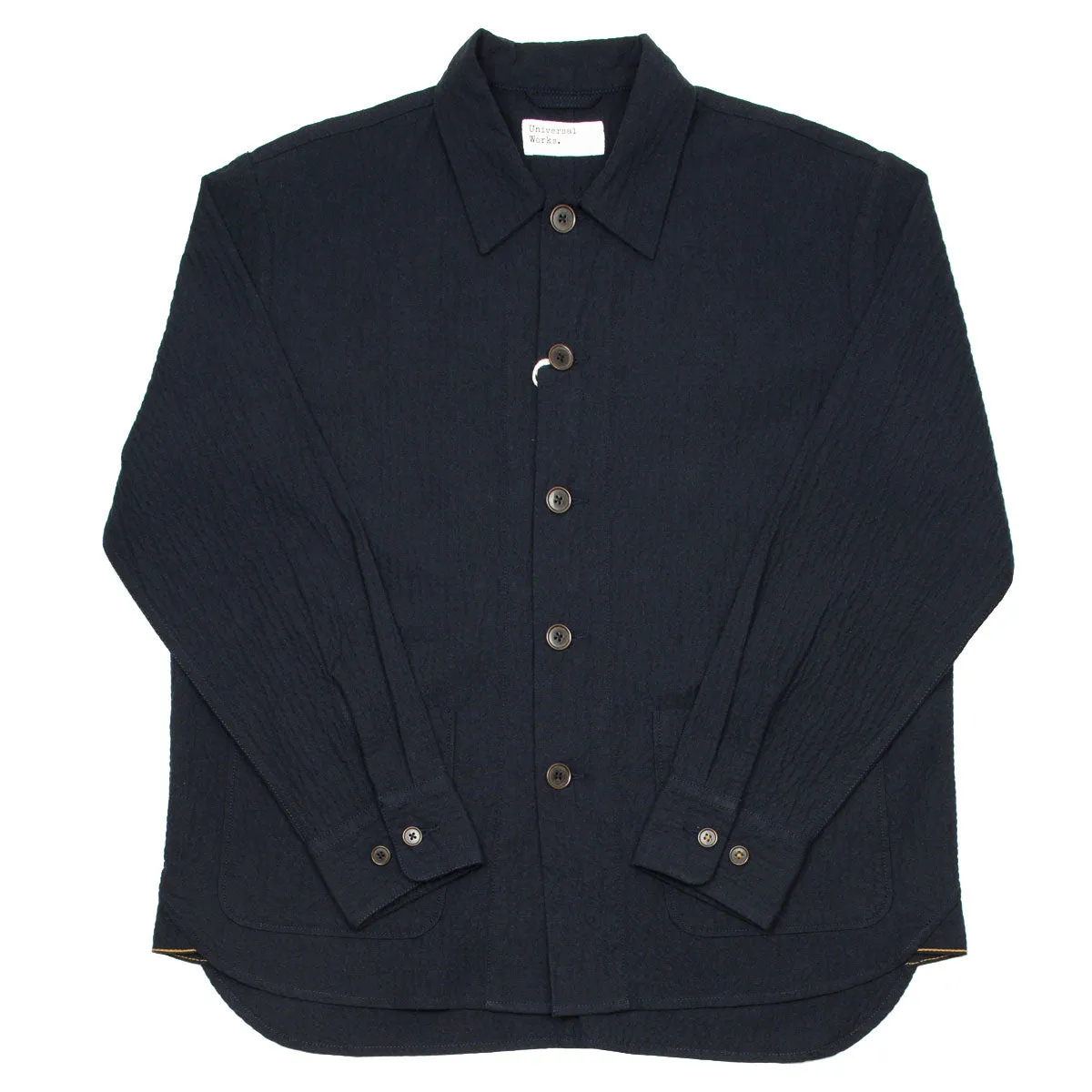 Universal Works - Travail Overshirt Ospina Cotton - Dark Navy