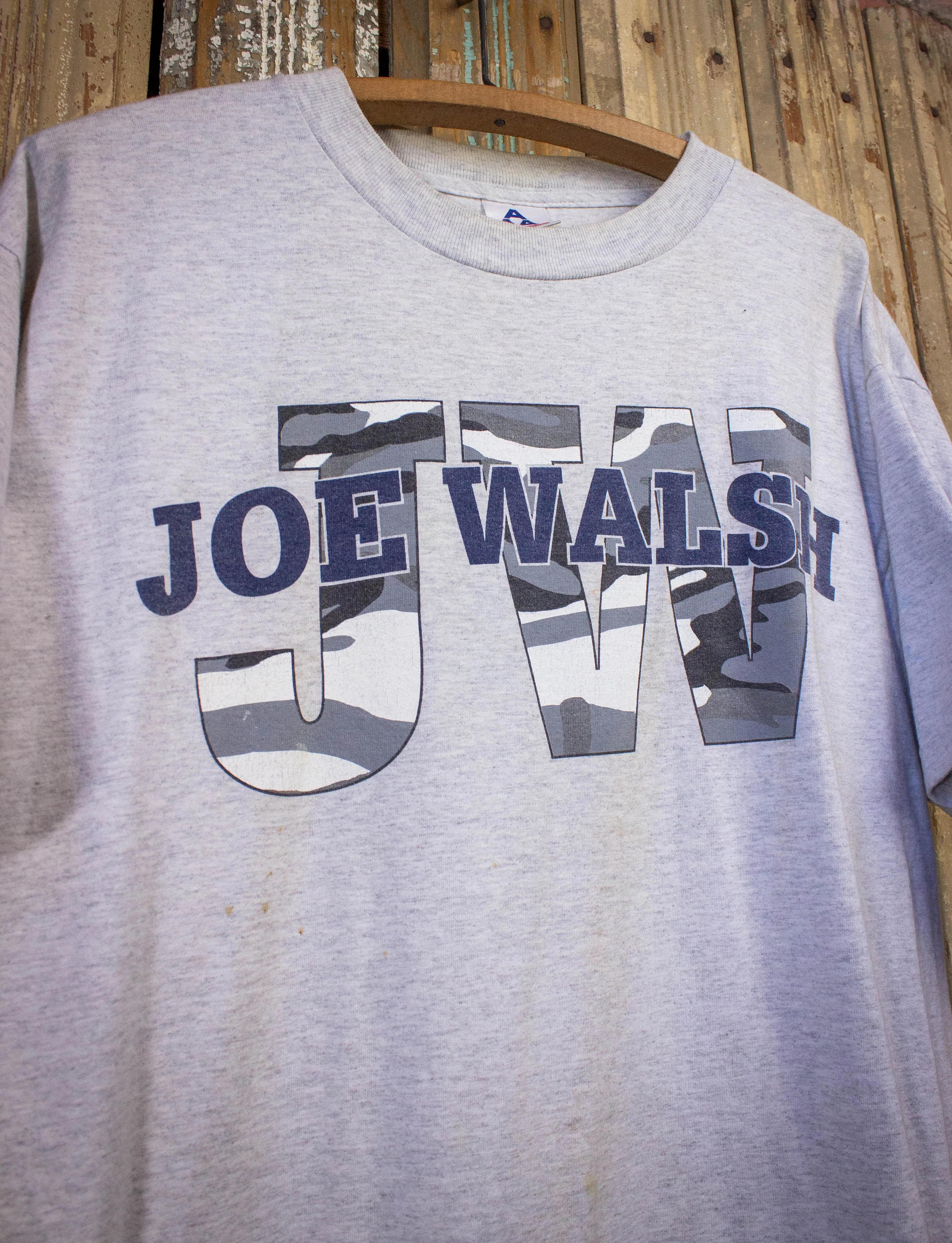 Vintage Joe Walsh How Ya Doin' Concert T Shirt Gray XL