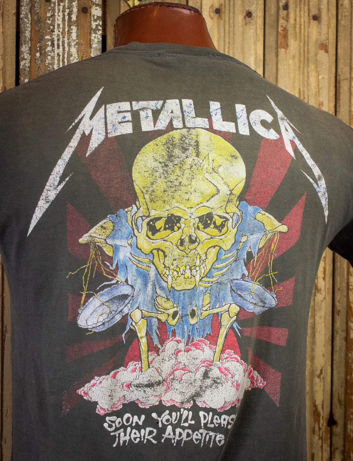 Vintage Metallica Doris Concert T Shirt 1989 Large