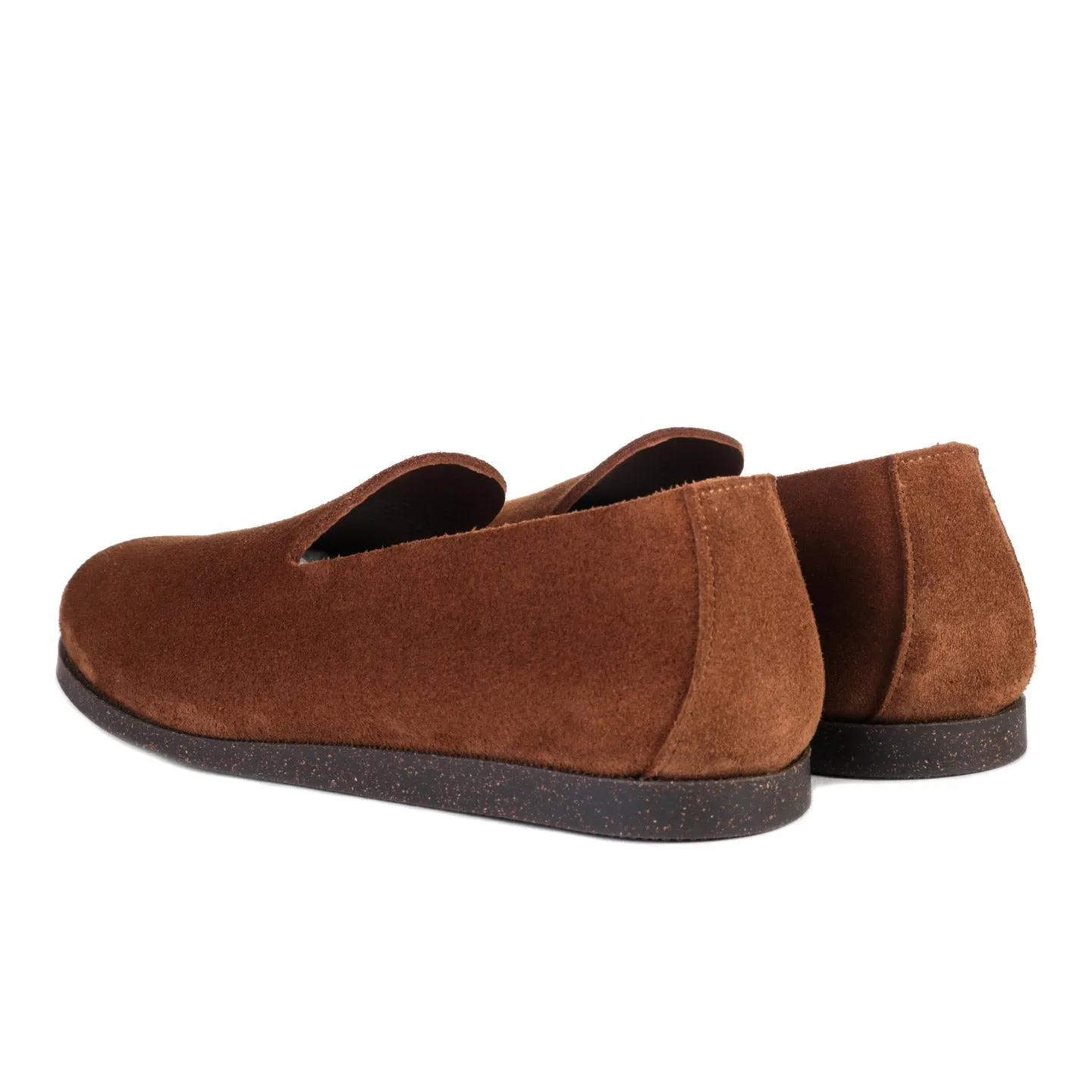 YUKETEN SUEDE SLIP-ON TOSCA SNUFF