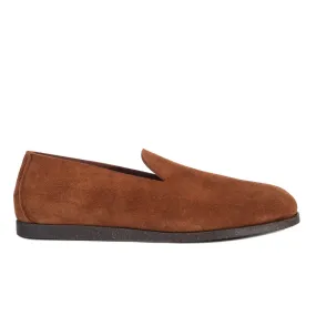 YUKETEN SUEDE SLIP-ON TOSCA SNUFF